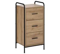 vidaXL Credenza Rovere Artigianale 97 x 33 x 81 cm