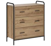 vidaXL Credenza Rovere Artigianale 97 x 33 x 81 cm