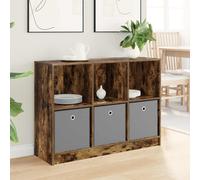 vidaXL Credenza Rovere fumé 102 x 32 x 73,5 cm