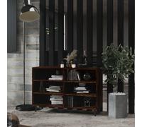 vidaXL Credenza Rovere Fumo 103,5x35x70 cm in Truciolato