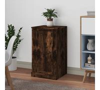 vidaXL Credenza Rovere Fumo 37,5x35,5x67,5 cm in Legno Multistrato