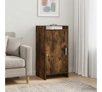 vidaXL Credenza Rovere Fumo 40 x 36 x 80 cm Legno ingegnerizzato