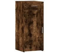 vidaXL Credenza Rovere Fumo 40x42,5x93 cm in Legno Multistrato
