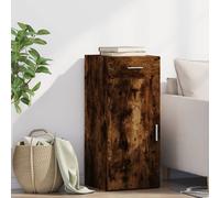 vidaXL Credenza Rovere Fumo 40x42,5x93 cm in Legno Multistrato