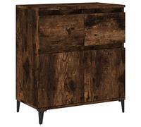 vidaXL Credenza Rovere Fumo 60x35x70 cm in Legno Multistrato