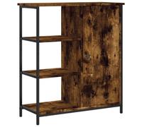 Credenza rovere fumo 70x30x80 cm in legno multistrato