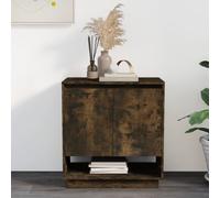 vidaXL Credenza Rovere Fumo 70x41x75 cm in Truciolato