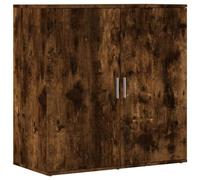 vidaXL Credenza Rovere Fumo 79x38x80 cm in Legno Multistrato
