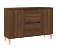 vidaXL Credenza Rovere Marrone 101x35x70 cm in Legno Ingegnerizzato