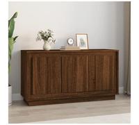 vidaXL Credenza Rovere Marrone 102x35x55 cm in Legno Multistrato, credenza in Legno, armadietto Laterale, portaoggetti, armadietto in Legno
