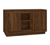 vidaXL Credenza Rovere Marrone 102x35x60 cm in Legno Multistrato