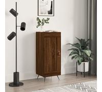 vidaXL Credenza Rovere Marrone 34,5x34x90 cm in Legno Multistrato