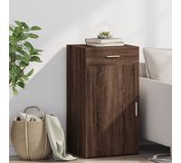 vidaXL Credenza Rovere Marrone 50x42,5x93 cm in Legno Multistrato