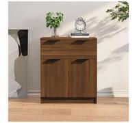 VIDAXL - Credenza Rovere Marrone 60x30x70 Cm In Legno Multistrato