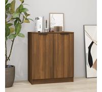 vidaXL Credenza Rovere Marrone 60x30x70 cm in Legno Multistrato