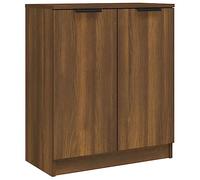 vidaXL Credenza Rovere Marrone 60x30x70 cm in Legno Tecnico