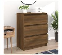 VIDAXL - Credenza Rovere Marrone 60x35x76 Cm In Legno Ingegnerizzato