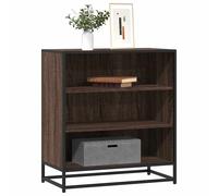 vidaXL Credenza Rovere Marrone 68x35x76 cm in Truciolato e Metallo