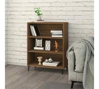 vidaXL Credenza Rovere Marrone 69,5x32,5x90 cm in Legno Multistrato