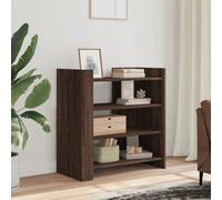 vidaXL Credenza Rovere Marrone 73,5x35x75 cm in Legno Multistrato
