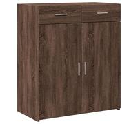 vidaXL Credenza Rovere Marrone 80x42,5x93 cm in Legno Multistrato
