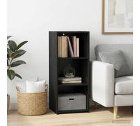 vidaXL Dressoir Zwart eiken 40 x 41 x 93 cm Bewerkt hout