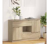 vidaXL Credenza Rovere Sonoma 100 x 30 x 65,6 Legno multistrato