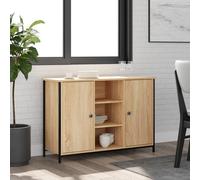 vidaXL Credenza Rovere Sonoma 100x35x70 cm in Legno Multistrato