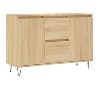 vidaXL Credenza Rovere Sonoma 101,5x35x70 cm in Legno Multistrato