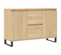 vidaXL Credenza Rovere Sonoma 104x35x70 cm in Legno Multistrato, credenza con Ante, Mobile da Soggiorno, portaoggetti, credenza da Cucina