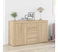 vidaXL Credenza rovere sonoma 120 x 36 x 69 cm Legno multistrato