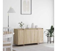 vidaXL Credenza rovere sonoma 135 x 41 x 69 cm Legno multistrato