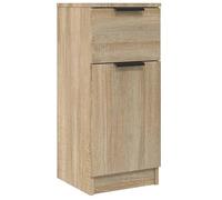 vidaXL Credenza Rovere Sonoma 30x30x70 cm in Legno Multistrato