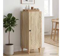 vidaXL Credenza Rovere Sonoma 33 x 34,5 x 90 cm Legno ingegnerizzato