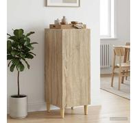 vidaXL Credenza Rovere Sonoma 33 x 34,5 x 90 cm Legno ingegnerizzato