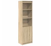 vidaXL Credenza Rovere Sonoma 50x35x180 cm in Legno Multistrato, Mobile, mobiletto Laterale, mobiletto portaoggetti Alto, mobiletto portaoggetti