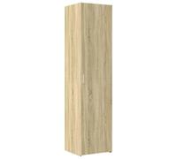 vidaXL Credenza Rovere Sonoma 50x42,5x185 cm in Legno Multistrato, credenza alta, mobile contenitore, mobile alto, mobile, credenza laterale