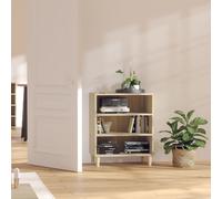 vidaXL Credenza Rovere Sonoma 57x35x70 cm in Legno Multistrato