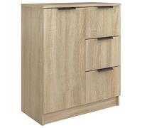 vidaXL Credenza Rovere Sonoma 60x30x70 cm in Legno Multistrato