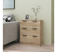 VIDAXL - Credenza Rovere Sonoma 60x30x70 Cm In Legno Multistrato