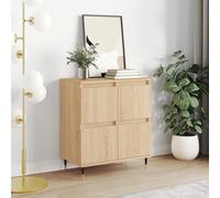 vidaXL Credenza Rovere Sonoma 60x35x70 cm in Legno Multistrato