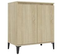 vidaXL Credenza Rovere Sonoma 60x35x70 cm in Legno Multistrato