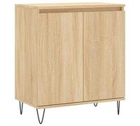 vidaXL Credenza Rovere Sonoma 60x35x70 cm in Legno Multistrato
