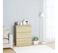 vidaXL Credenza Rovere Sonoma 60x35x76 cm in Legno Multistrato