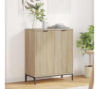 vidaXL Credenza rovere sonoma 69.5 x 33 x 82 cm Legno multistrato