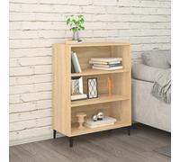 vidaXL Credenza Rovere Sonoma 69,5x32,5x90 cm in Legno Multistrato