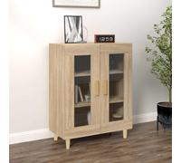 vidaXL Credenza Rovere Sonoma 69,5x34x90 cm in Legno Multistrato