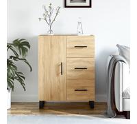 vidaXL Credenza Rovere Sonoma 69,5x34x90 cm in Legno Multistrato
