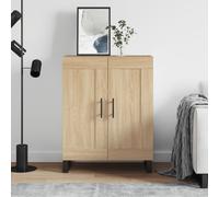 vidaXL Credenza Rovere Sonoma 69,5x34x90 cm in Legno Multistrato