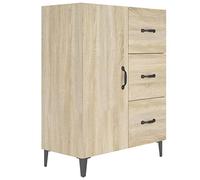 vidaXL Credenza Rovere Sonoma 69,5x34x90 cm in Legno Multistrato